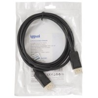 iggual Cable DisplayPort (M) 1.2 4K@60hz 1,8 m-2IA iggual Cable DisplayPort (M) 1.2 4K@60hz 1,8 m