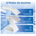 iggual Lector código barras 2D USB botón blanco-IA6 iggual Lector código barras 2D USB botón blanco