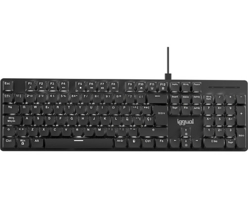 iggual Teclado USB mecánico CK-MECHA-105T negro-IA9 iggual Teclado USB mecánico CK-MECHA-105T negro