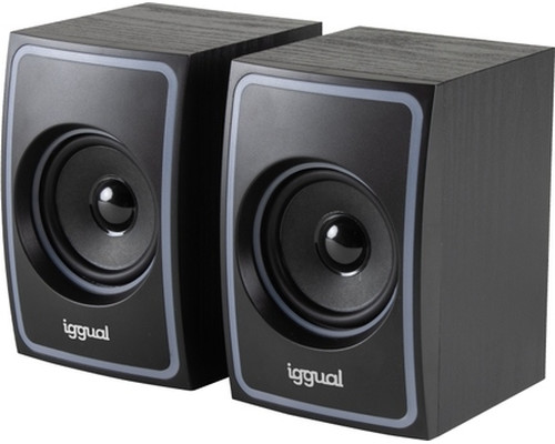 iggual Altavoces 2.0 10W mini-jack + USB Bluetooth-IA2 iggual Altavoces 2.0 10W mini-jack + USB Bluetooth