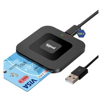 iggual Lector DNI SIP tarjetas ID USB-A / tipo C-2IA iggual Lector DNI SIP tarjetas ID USB-A / tipo C