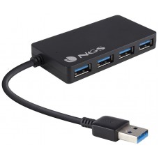 NGS IHUB3.0 HUB 4 puertos USB 3.0