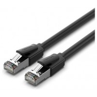 CABLE DE RED LATIGUILLO RJ45 CAT.8 SFTP AWG26 8 M NEGRO VENTION
