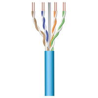 Ewent Bobina Cable Red CAT6A U/UTP,LSZH,50m