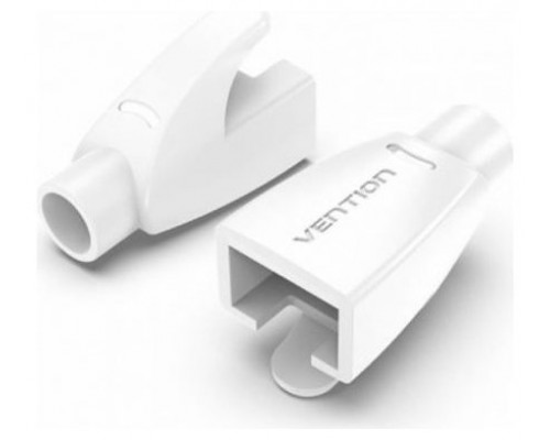 FUNDA PROTECTORA RJ45 (100 Und) BLANCO VENTION