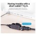 CONECTOR RJ45 CAT6 UTP NEGRO VENTION