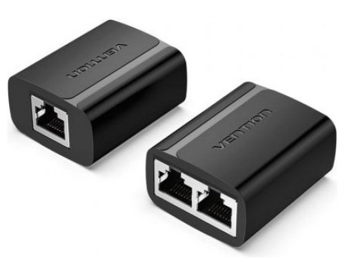 DIVISOR RJ45 (2 uds) NEGRO VENTION