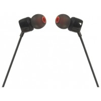 AURICULARES INTRAUDITIVOS JBL T110 CON MICRÓFONO JACK 3.5 NEGRO