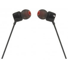 AURICULARES INTRAUDITIVOS JBL T110 CON MICRÓFONO JACK 3.5 NEGRO