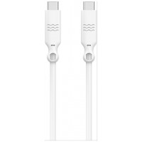 CABLE BIGBEN ECO USB C a USB C 1.2M 3A BLANCO