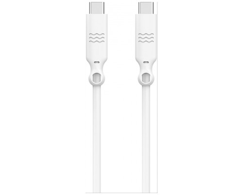 CABLE BIGBEN ECO USB C a USB C 1.2M 3A BLANCO