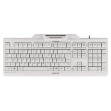 TECLADO CON LECTOR DNIe BLANCO CHERRY