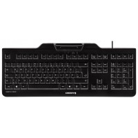 TECLADO KC 1000 SC CON LECTOR DNIe NEGRO CHERRY