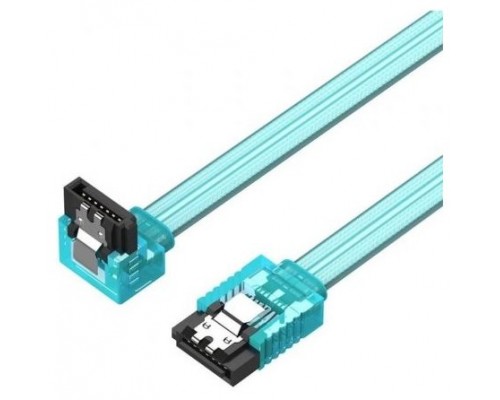 CABLE DE DATOS SATA H/H 0.5 M AZUL VENTION