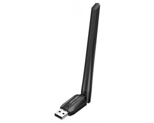 ADAPTADOR USB-A WIFI 650Mps INCLUYE DRIVERS NEGRO VENTION