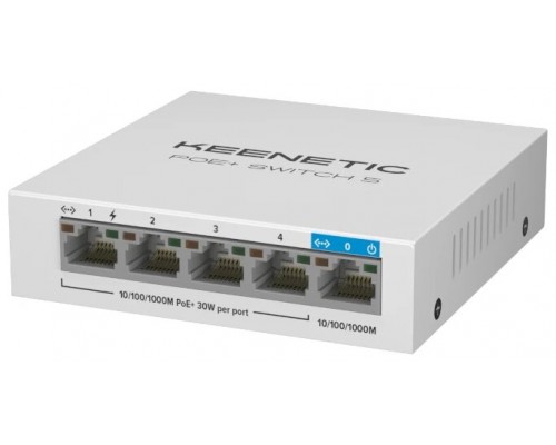 Keenetic PoE Switch 5 Gigabit 5 puertos