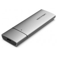 CAJA EXTERNA SSD M.2 NVMe USB 3.1 GEN2 SIN TORNILLOS GRIS VENTION