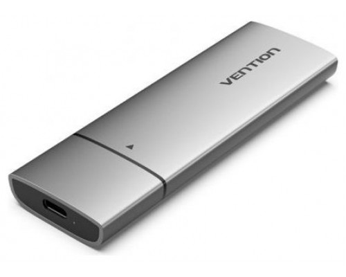 CAJA EXTERNA SSD M.2 NVMe USB 3.1 GEN2 SIN TORNILLOS GRIS VENTION