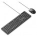 TECLADO + RATON WIRED KTCB0-ES NEGRO VENTION