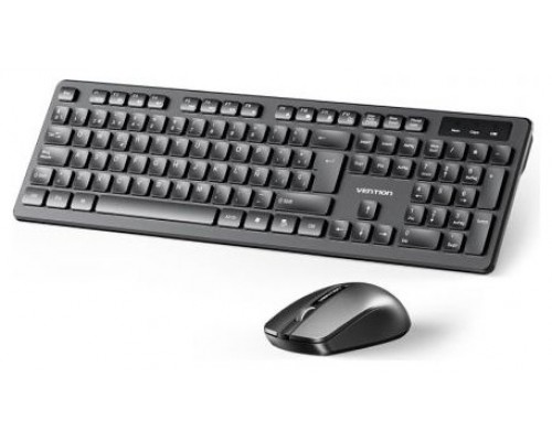 TECLADO + RATON WIRELESS KTDB0-ES NEGRO VENTION