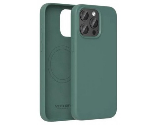 FUNDA SILICONA MAGSAFE IPHONE 13 PRO MAX VERDE VENTION