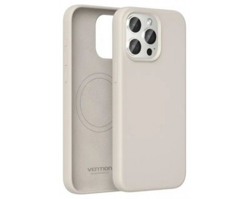 FUNDA SILICONA MAGSAFE IPHONE 13 GRIS GRAVA VENTION