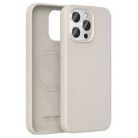 FUNDA SILICONA MAGSAFE IPHONE 13 PRO MAX GRIS VENTION