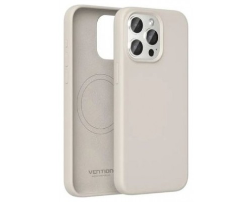 FUNDA SILICONA MAGSAFE IPHONE 13 PRO MAX GRIS VENTION