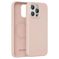 FUNDA SILICONA MAGSAFE IPHONE 13 PRO ROSA VENTION