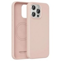 FUNDA SILICONA MAGSAFE IPHONE 13 PRO MAX ROSA VENTION