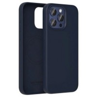 FUNDA SILICONA MAGSAFE IPHONE 14 PRO MAX AZUL MEDIANOCHE VENTION