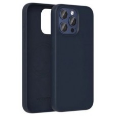 FUNDA SILICONA MAGSAFE IPHONE 15 PRO MAX AZUL MEDIANOCHE VENTION