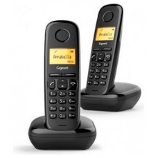 Gigaset A170 Inalámbrico DECT Duo Negro