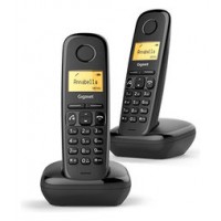 Gigaset A270 Inalámbrico DECT Duo Negro