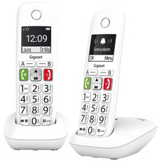 Telefono fijo inalambrico gigaset e290 duo-MR12 Telefono fijo inalambrico gigaset e290 duo