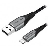 CABLE 2.0 USB A LIGHTNING 1 M GRIS VENTION