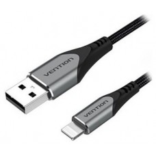 CABLE 2.0 USB A LIGHTNING 1 M GRIS VENTION