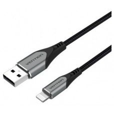 CABLE 2.0 USB A LIGHTNING 2 M GRIS VENTION