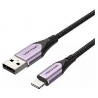 CABLE 2.0 USB A LIGHTNING 1 M MORADO VENTION