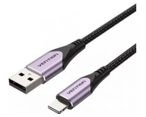 CABLE 2.0 USB A LIGHTNING 1 M MORADO VENTION