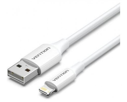 CABLE 2.0 USB A LIGHTNING 1 M BLANCO VENTION