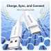 CABLE 2.0 USB A LIGHTNING 1 M BLANCO VENTION