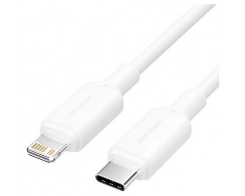 CABLE 2.0 USB-C A LIGHTNING 2 M BLANCO VENTION