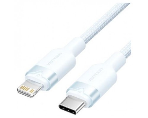 CABLE 2.0 USB-C A LIGHTNING 1 M AZUL VENTION