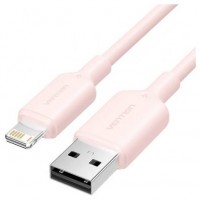 CABLE 2.0 USB A LIGHTNING 1 M ROSA VENTION