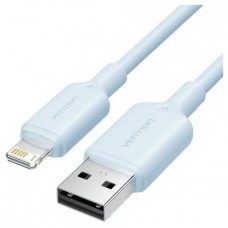 CABLE 2.0 USB A LIGHTNING 1 M AZUL VENTION