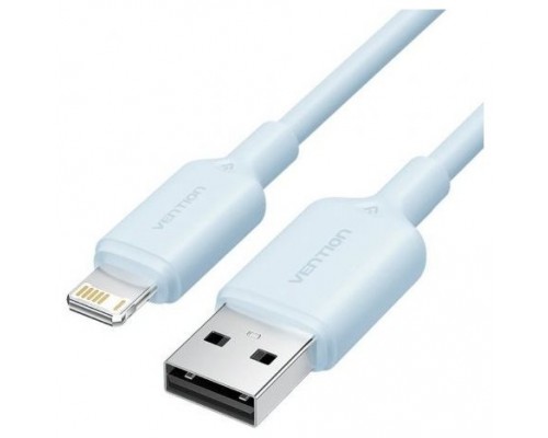 CABLE 2.0 USB A LIGHTNING 1 M AZUL VENTION