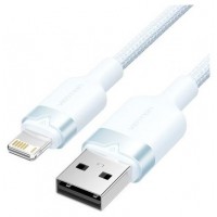 CABLE 2.0 USB A LIGHTNING TRENZADO 1 M AZUL VENTION