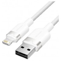 CABLE 2.0 USB A LIGHTNING TRENZADO 1 M BLANCO VENTION