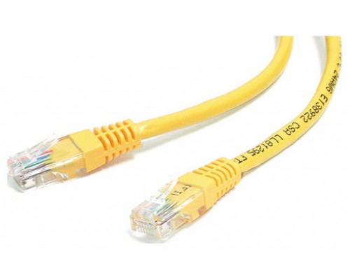 CABLE DE RED LATIGUILLO RJ45 UTP CAT6 AWG24 2 M AMARILLO NANOCABLE